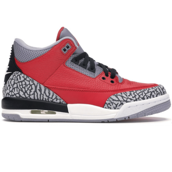 RÉPLICA JORDAN 3 RETRO SE FIRE RED