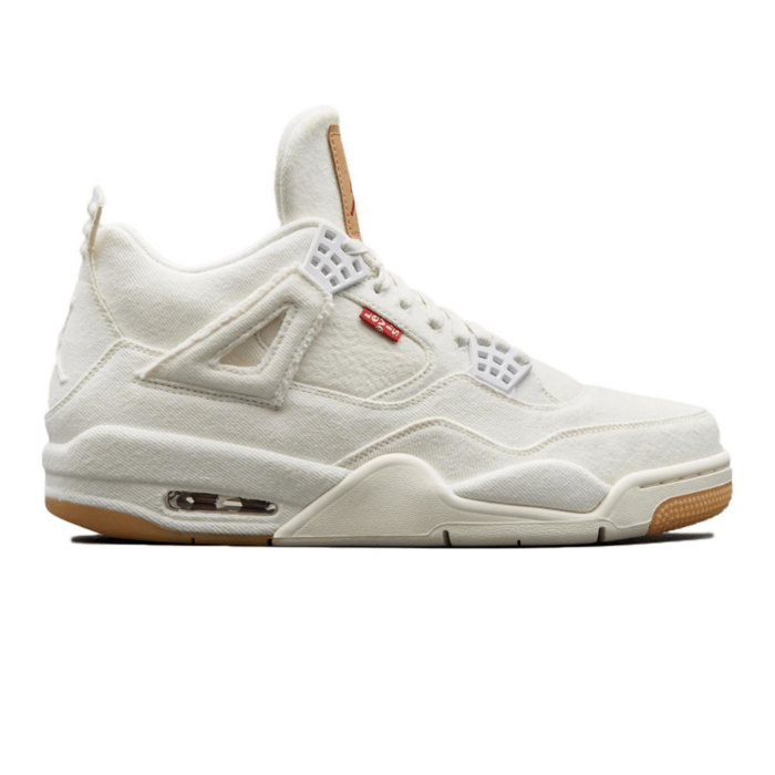 RÉPLICA AIR JORDAN 4 RETRO “LEVIS WHITE”