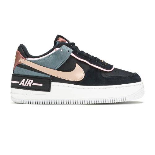 RÉPLICA AIR FORCE 1 SHADOW 'BLACK LIGHT ARCTIC PINK'