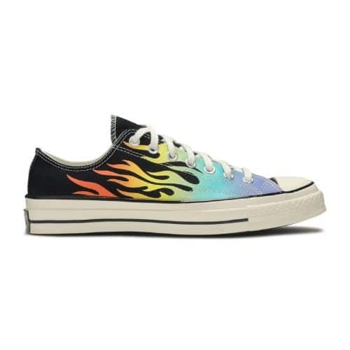 RÉPLICA CONVERSE CHUCK 70 LOW 'ARCHIVE PRINT - FLAMES'