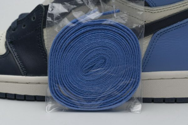 RÉPLICA AIR JORDAN 1 RETRO HIGH OG GS 'OBSIDIAN' - Imagen 2