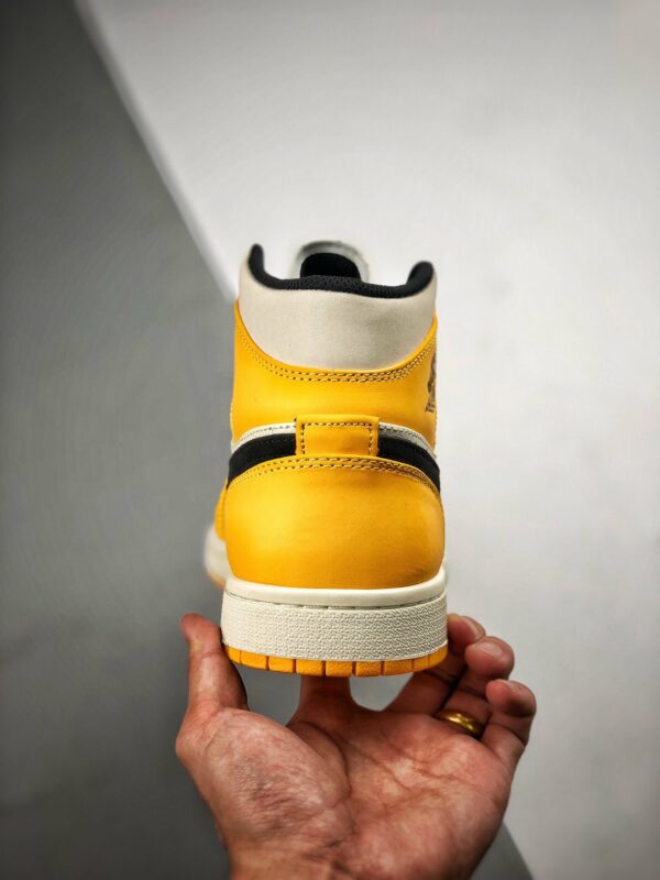 RÉPLICA AIR JORDAN 1 MID GS 'LAKERS' - Imagen 5