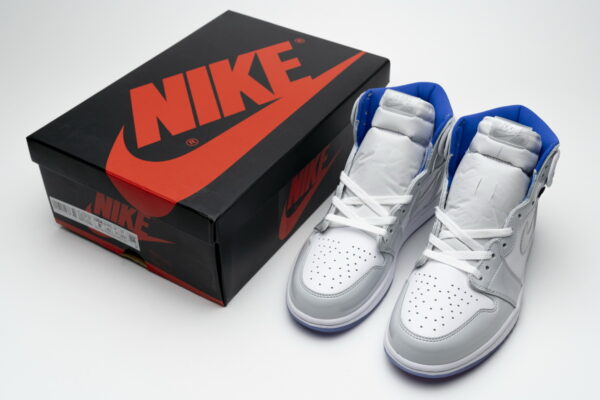 RÉPLICA AIR JORDAN 1 RETRO HIGH ZOOM 'RACER BLUE' - Imagen 8