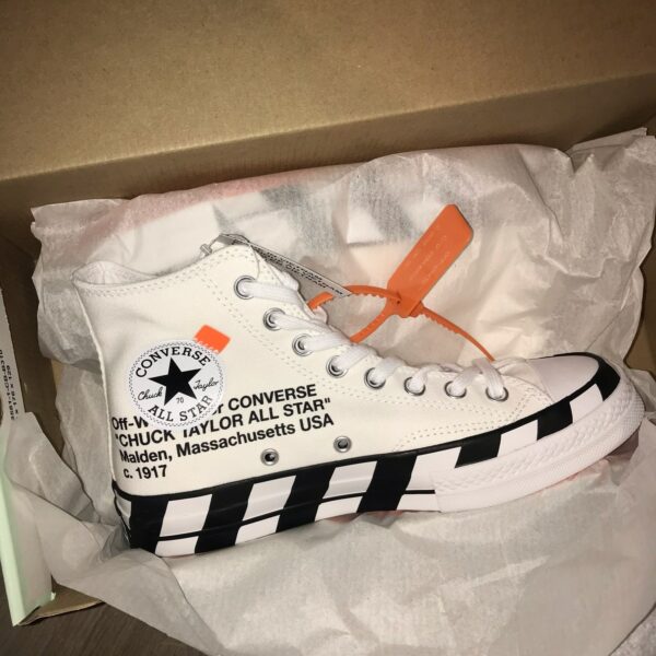 RÉPLICA CONVERSE X OFF-WHITE CLASSIC - Imagen 2