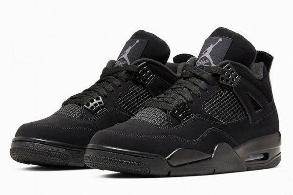 RÉPLICA AIR JORDAN 4 RETRO NEGRAS - Imagen 2