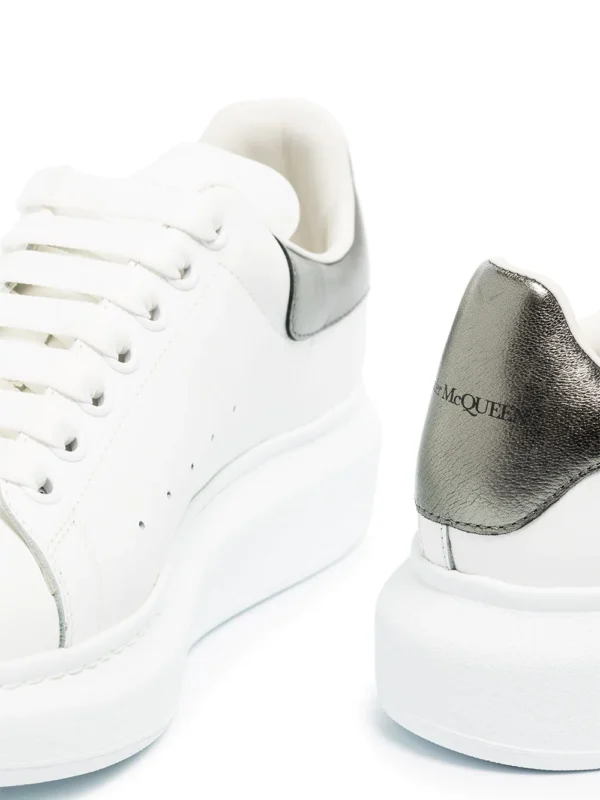 RÉPLICA ALEXANDER MCQUEEN GRIS PLATEADO - Imagen 2